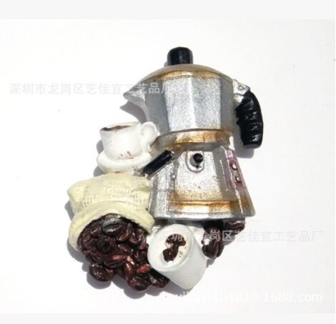 Chinese Style Vintage Fridge Magnets Antique TV Motor Movie Projector 3D Refrigerator Home Kitchen Decoration Tourist Souvenirs: 13