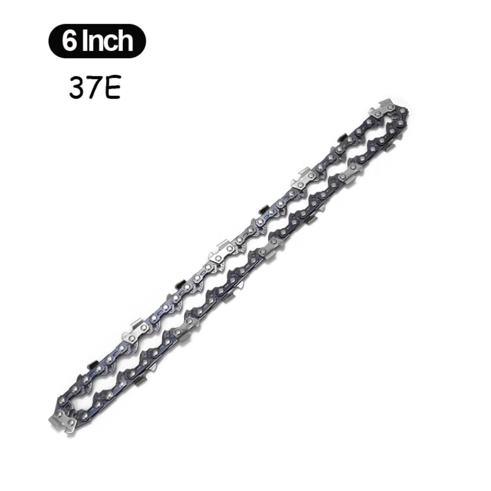 4/6/8 Inch Stalen Kettingzaagkettingen Vervangen Elektrische Kettingzaag Accessoires Elektrische Zaagblad Houtzagen Mini Elektrisch Gereedschap: Chocolate