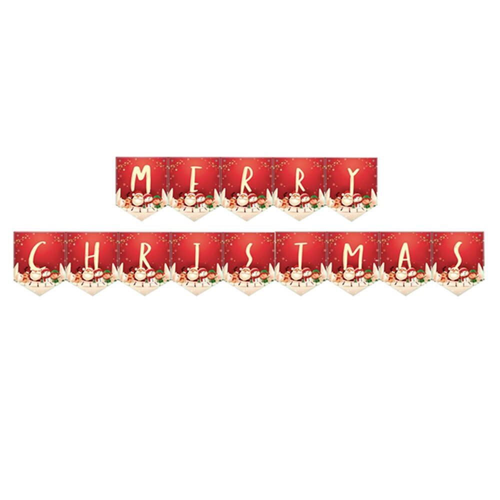 Jul och år tema part levererar jultomten mönster papper koppar och papper tallrikar tabell bla flagga dekoration uppsättning: Brev dra flagga