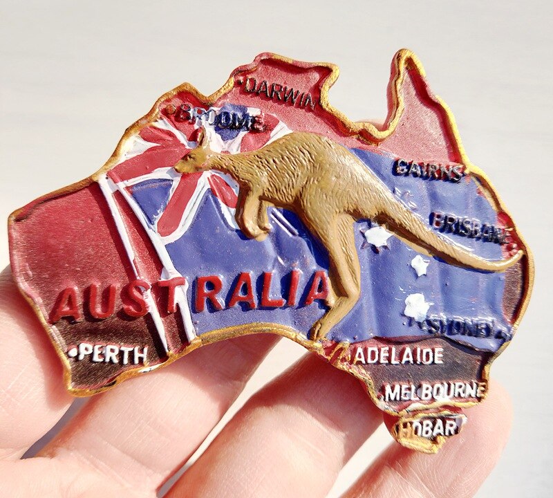 Buy Kangaroo Australia Souvenir Fridge Magnet Magnetic Collectibles Cute Charm Gift Hand Sculpting and Hand Painting 3D Online at Low Prices in India