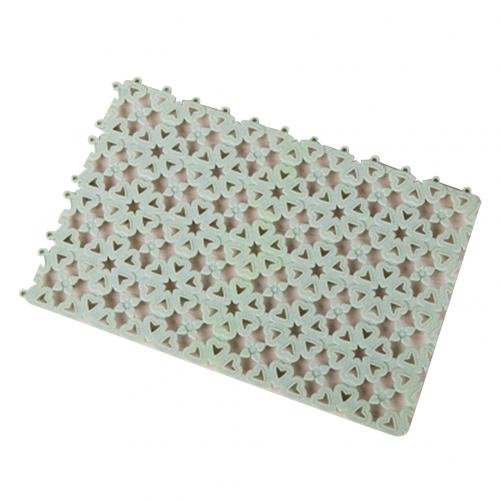 Diy Multifunctionele Uitsparing Splicing Waterdichte Badmat Douche Badkamer Antislip Mat Puzzel Coaster Isolatie Mat Accessoires