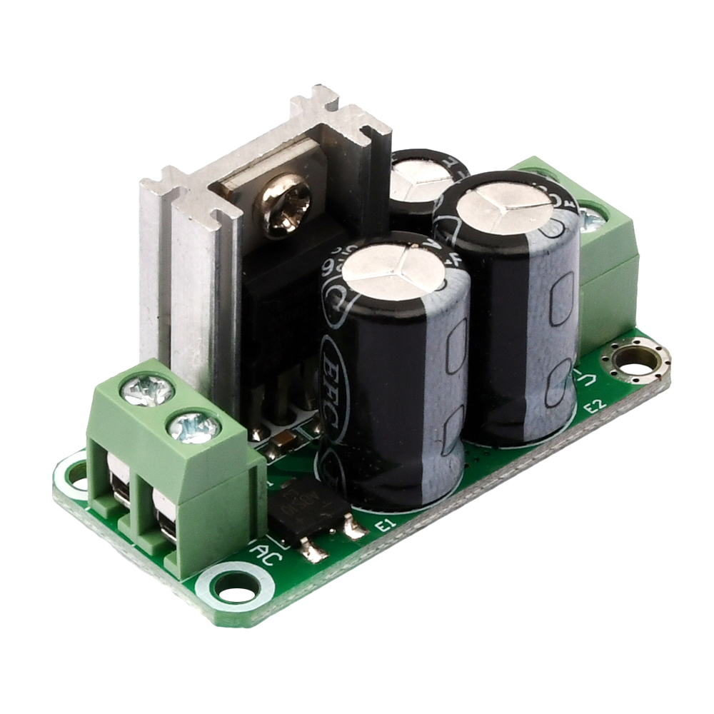 Einzelnes geregeltes Netzteilmodul DC 5V 6V 9V 12V 15V 24V Gleichrichterfilterplatine 7805/ 7809/ 7812/ 1A für Audioverstärker