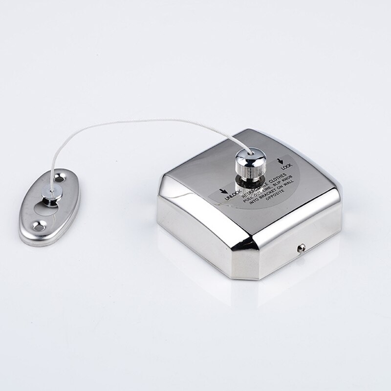 Indoor Outdoor Lothes Drying Rack Invisible Wall Hanger Nylon Stainless Steel Retractable Clothesline Home Storage Accessories