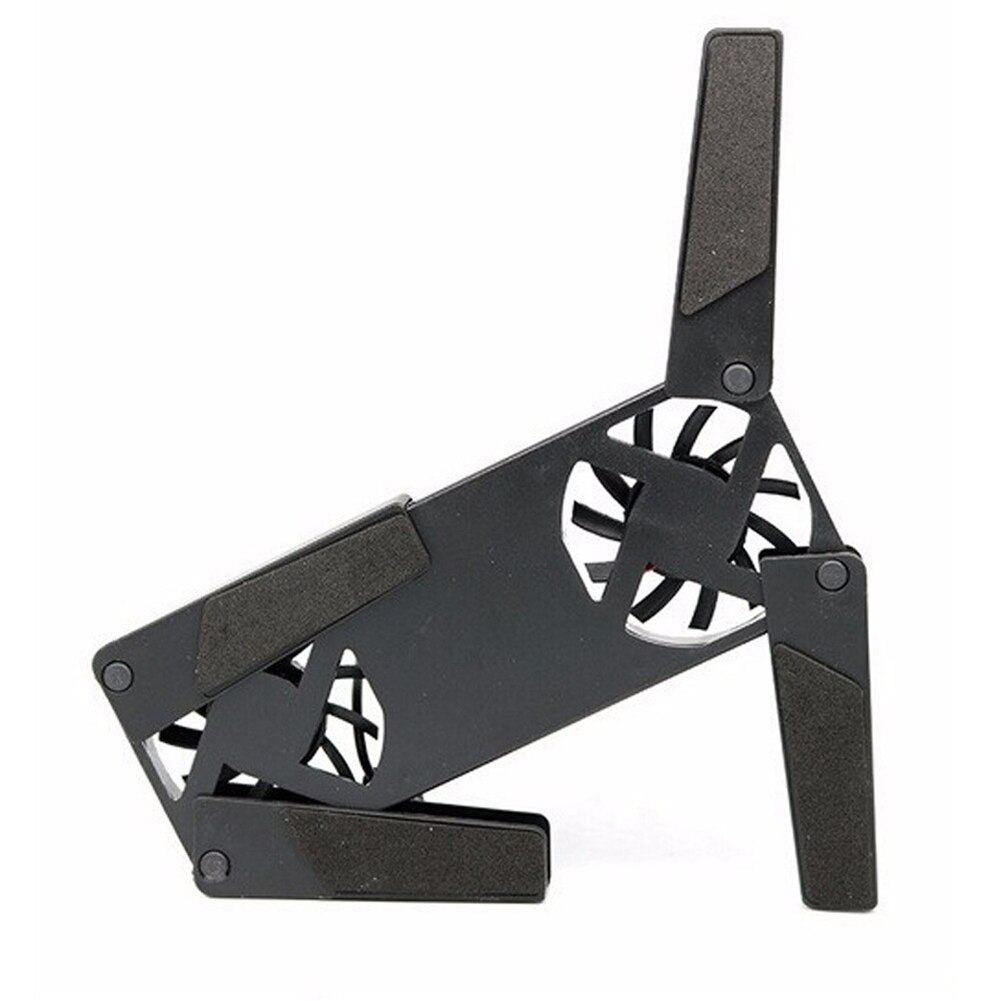 Datorkylare bärbar mute usb pc bärbar dator värmeavledning kylare dubbel kylfläkt