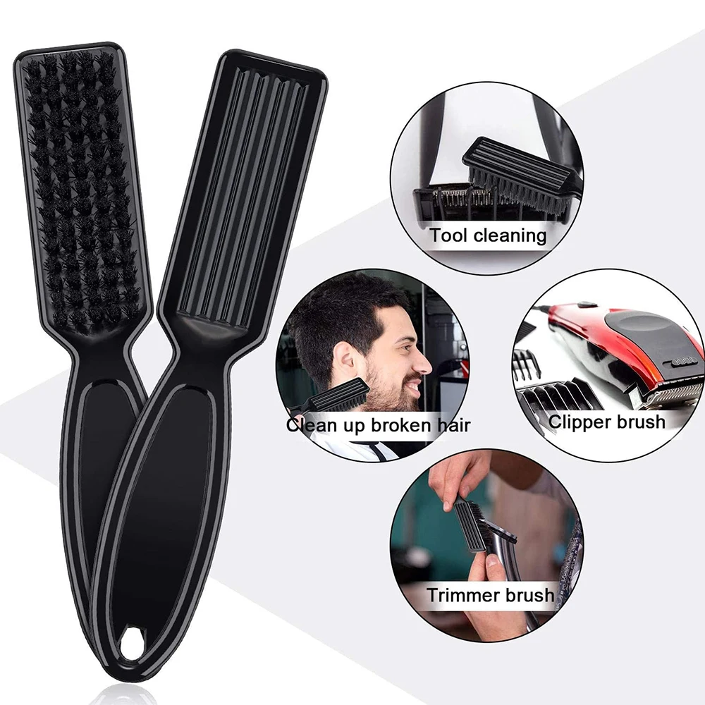 3 stks/set Kapper Borstel Kappers Reinigingsborstel Natuurlijke Vezel Salon Haar Sweep Borstels