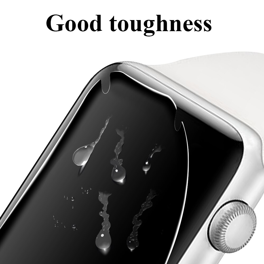 Protecteur d'écran en Film Hydrogel, pour Apple Watch série 6 SE 5 4 3 2 1, Film de protection pour iWatch 44mm 40mm 42mm 38mm, accessoires