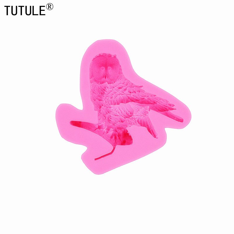 Eule silikon flexible mold, harz form, polymer clay mold, fondant form, eule Kopf Silikon Gummi Flexible Lebensmittel Sicher seife Form: Default Title
