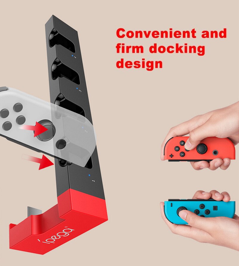 Supporto per Dock Switch per Nintendo Switch Console Joy Con Docking Station supporto per controller Gamepad