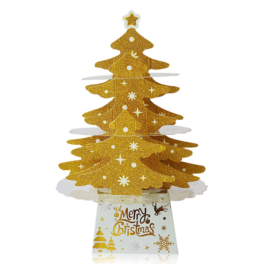 Tabletop Christmas Tree Light Artificial Xmas Decortaion Lighting Batter Operated Glow Dining Table Home Ornament Set: B