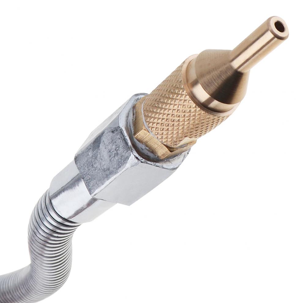 1set Precision Mist Coolant Lubrication Spray System with Check Valve and Stainless Steel Flexible Pipe