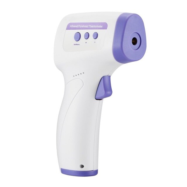 Berøringsfri kropp berøringsfritt termometer infrarødt termometer baby voksne utendørs hjem digital infrarød feber øretermometer: Type c