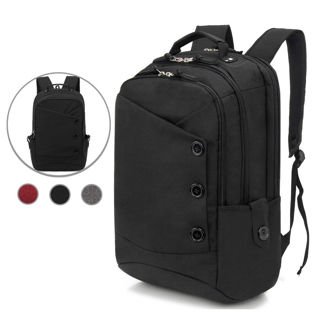 KINGSLONG Laptop Backpack Women's Mochila for Teenagers school backpack linen Casual Bags Travel bag for Women Casual: KLB1131180 BK