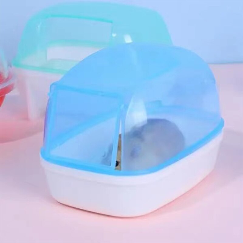 Chinchilla Bad Gladde Plastic Droge Zandbak Douche Toilet Grote Ruimte Eekhoorn Egel Sauna Kleine Dier Accessoires