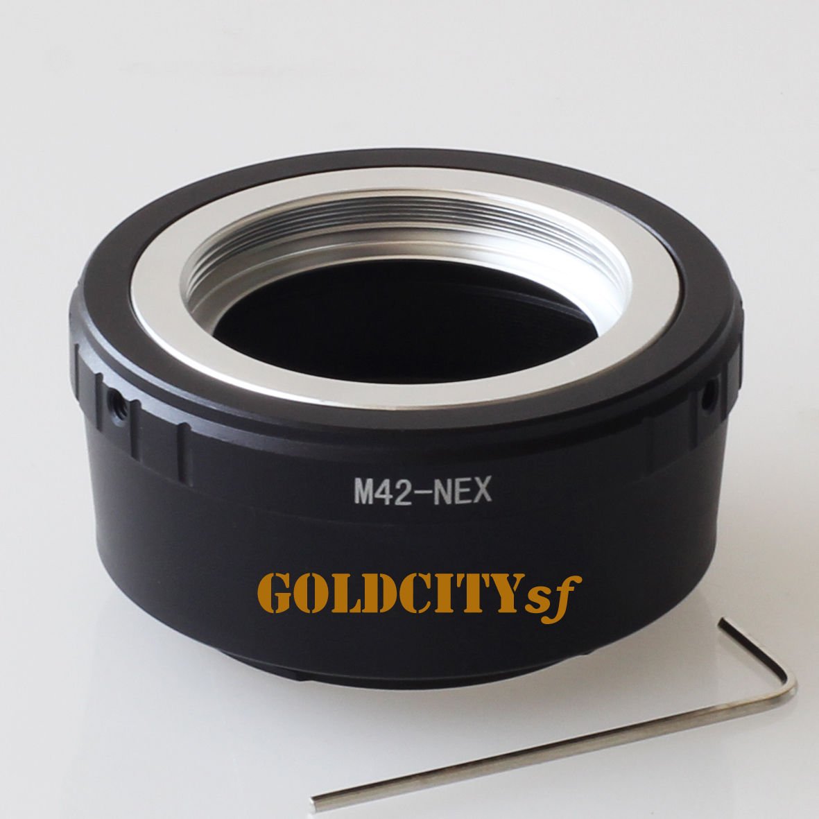 42mm M42 lens E mount NEX camera adapter ring voor sony NEX-3/C3/5/5N /6/7/5T A7 A7 IK A7r A5100 A7s A3000 A5000 A6000