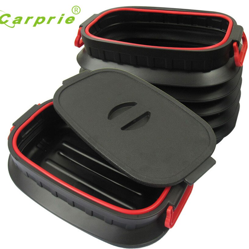 18L Car Trunk Foldable Rubbish Container Portable Plastic Water Barrel Organizer Box Jul 28
