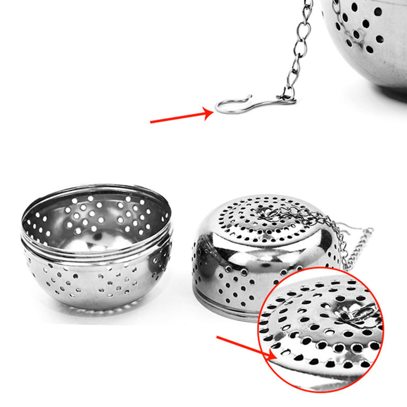 4 Sizes Stainless Steel Ball Tea Infuser Mesh Filt Grandado