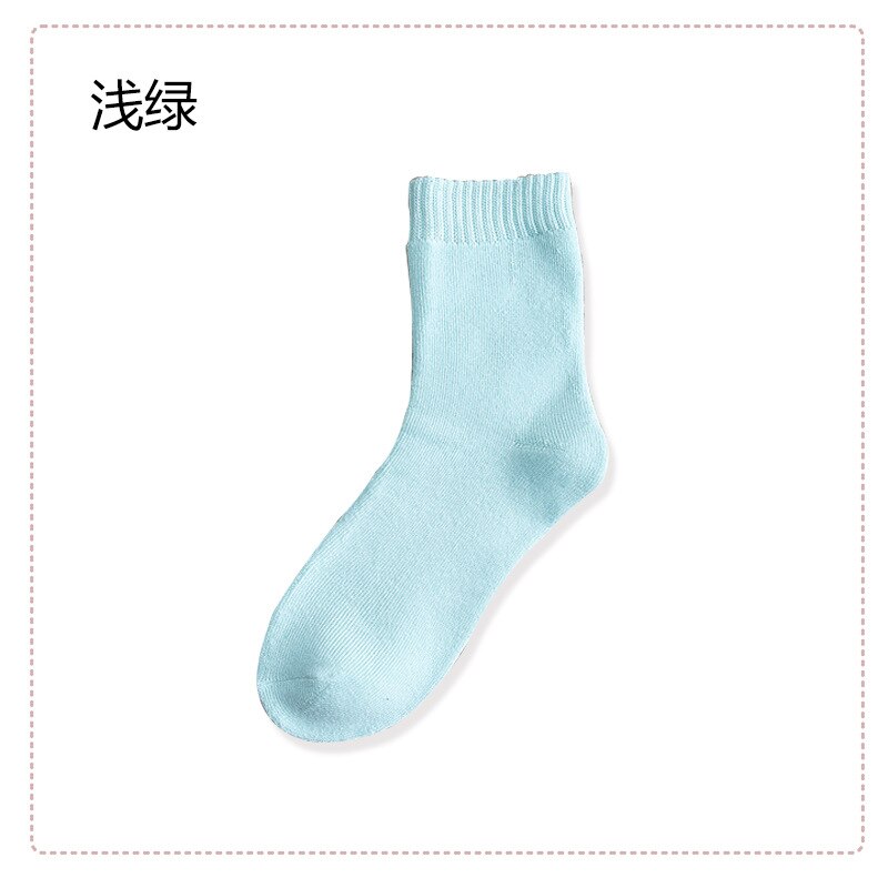 1pair Winter Thick Warm Wool terry towel Women Sock Vintage Christmas soild Socks Colorful Socks Loop socks Cotton socks: A-9