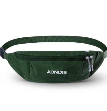 AONIJIE Unisex Waistpack Pouch Outdoor Camping Wandelen Hardlopen Taille Zakken Taille Zakken Met Verstelbare Riem: army green