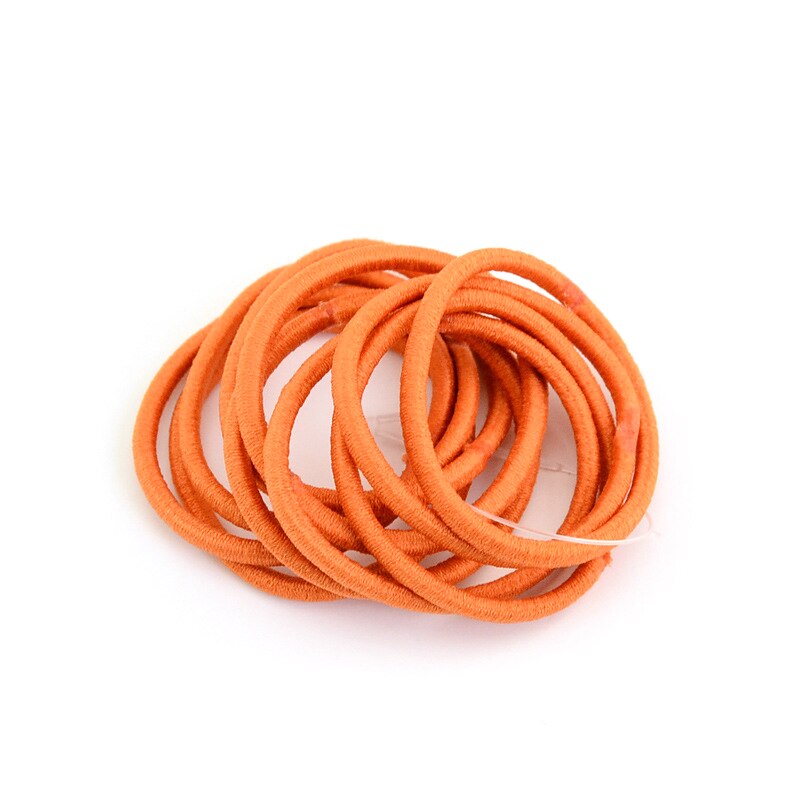 10Pcs Baby Girls Candy Colors Rubber Bands Children Elastic Hair Bands Ponytail Holder Kids Hair Accessories Headband Bebes: 05
