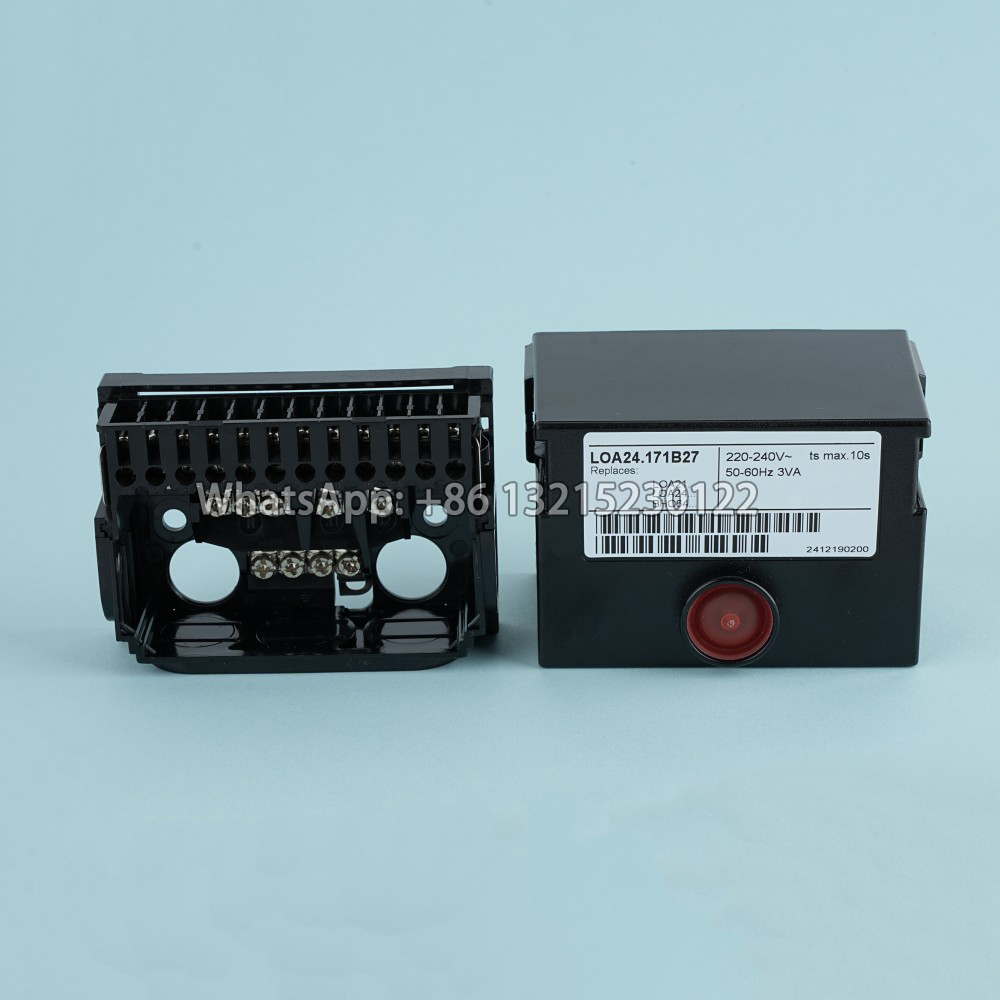 Controlador de queimador de metanol diesel, acessórios, controlador loa24.171b27, controlador de programa de queimador, caixa de controle de motor de combustão: Vermelho