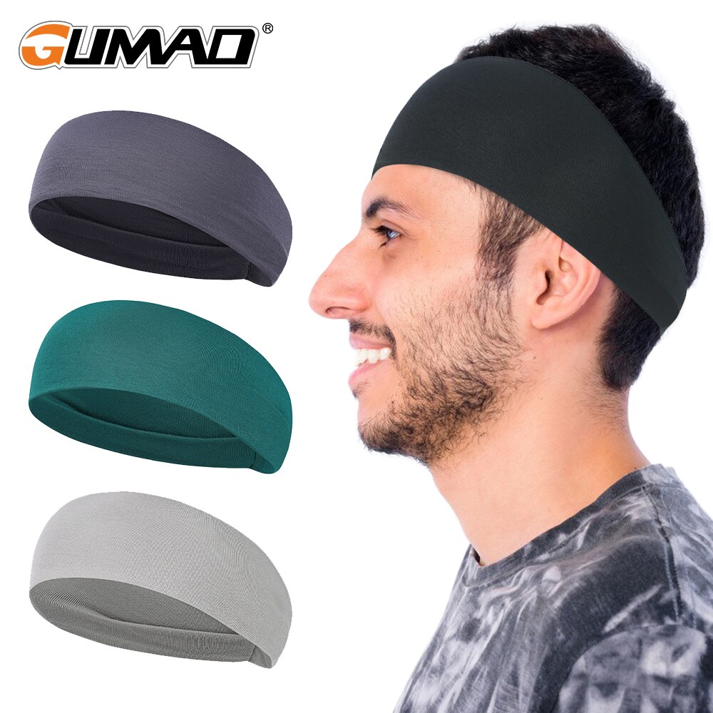 fascia per capelli fascia elastica sport fasce per capelli ciclismo correre capelli testa fitness jogging tennis yoga palestra morbido foulard uomo donna