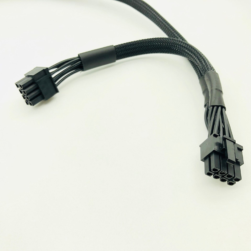 PCI Express GPU 8pin a Dual 8(6 + 2)Pin Cable de alimentación tarjeta gráfica 8pin 1 a 2 Cable de alimentación para Corsair RM650X RM750X RM850X RM1000X