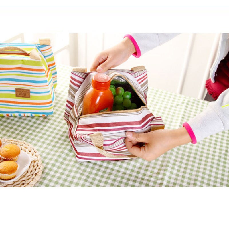 Geïsoleerde Koeler Lunch Tas Picknick Opbergdoos Werk Mannen/Vrouwen Kids School Doos School Office Picknick Thermische Koeler Zip carry Tote
