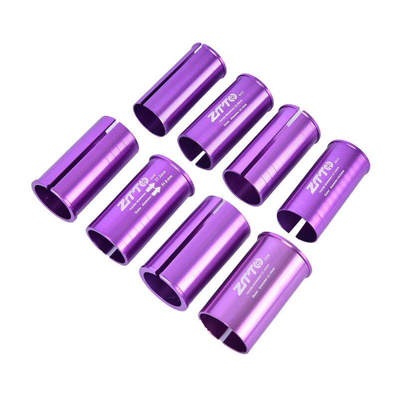 Bicycle Seatpost Adapter Alloy Sleeve Convert Seat Post Tube Conversion Adapter 25.4 27.2 28.6 30.4 30.8 31.6 33.9 34.9