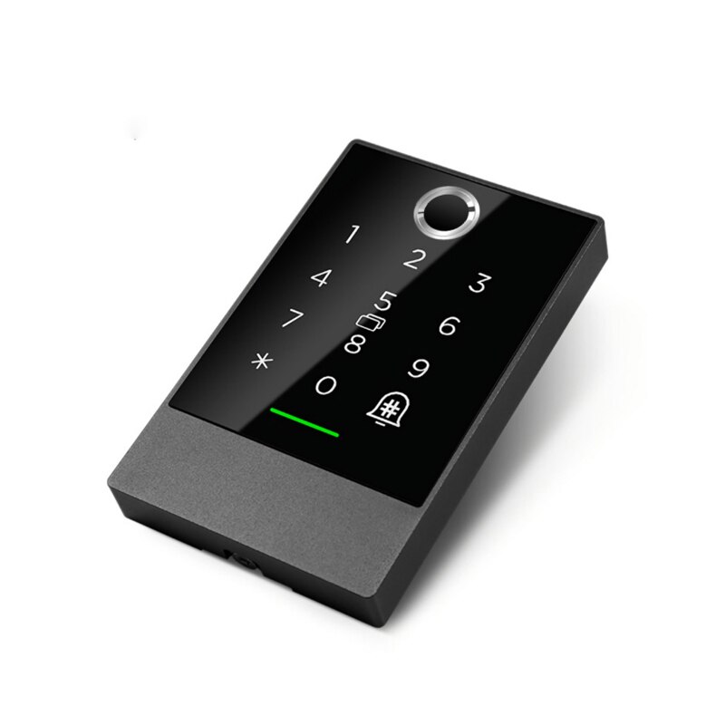 Wireless WiFi Smart Phone Bluetooth TTlock App Control RFID Card Door Access Control System With Fingerprint Reader