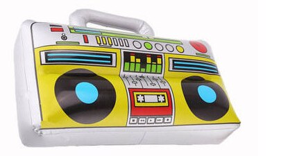 Kinderen Plastic Opblaasbare Ballon Speelgoed Muziekinstrument Speelgoed Microfoon Gitaar Saxofoon Radio Luit Party Props Lxx