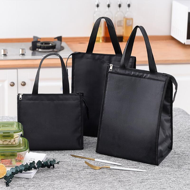 Lunch Voedsel Doos Met Innerlijke Mesh Zak Isolatie Pouch Voedsel Picknick Lunch Tassen Voor Vrouwen Top Vrouwelijke Draagtas bolsa Almuerzo