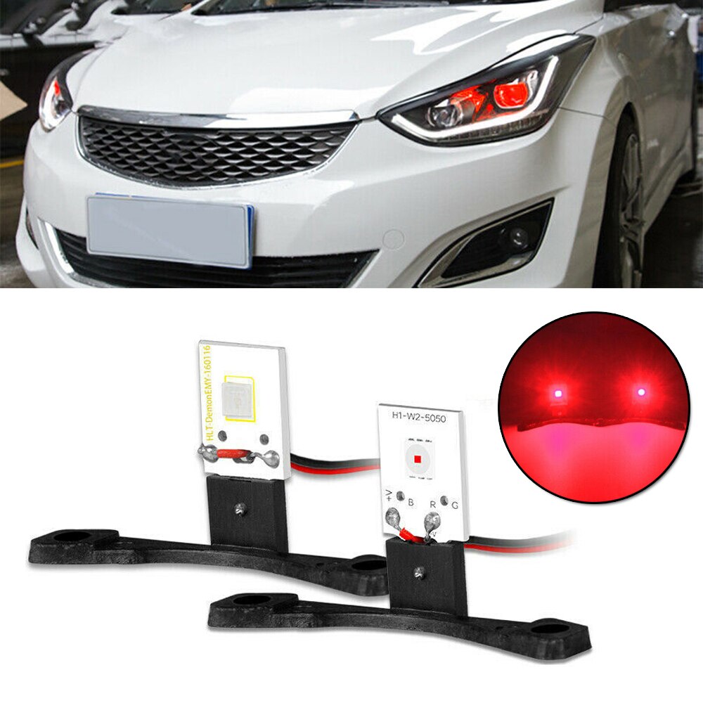 Devil Eye DRL LED Demon Evil Eye DRL Red For Headlight Projector 260K LED