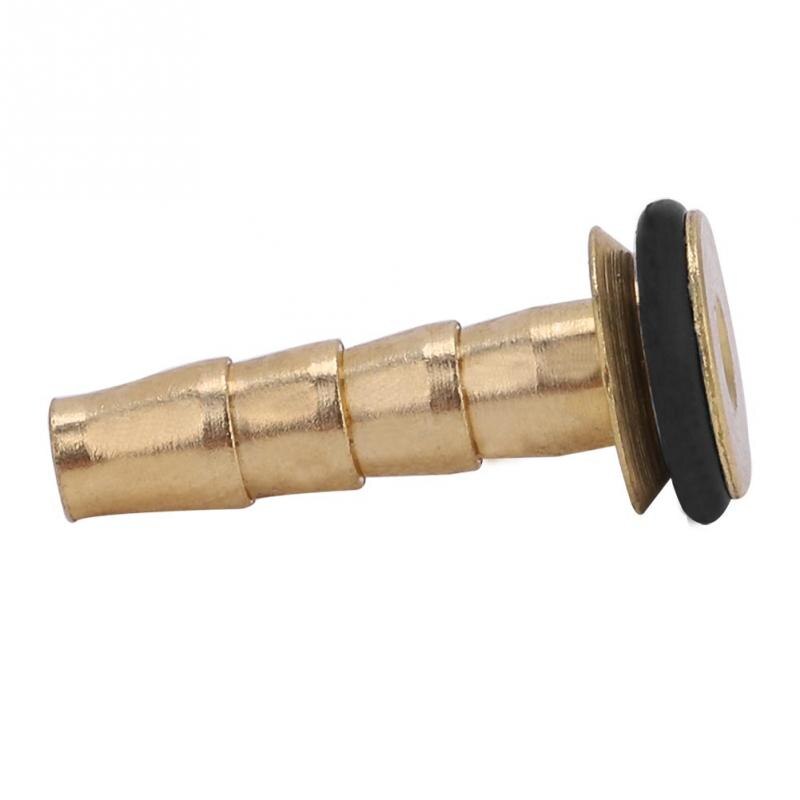 10 Set Bike Hydraulic Disc Brake Hose Olive Connector Insert Copper Bicycle Brake Hose Insert for Tektro Replacement Parts