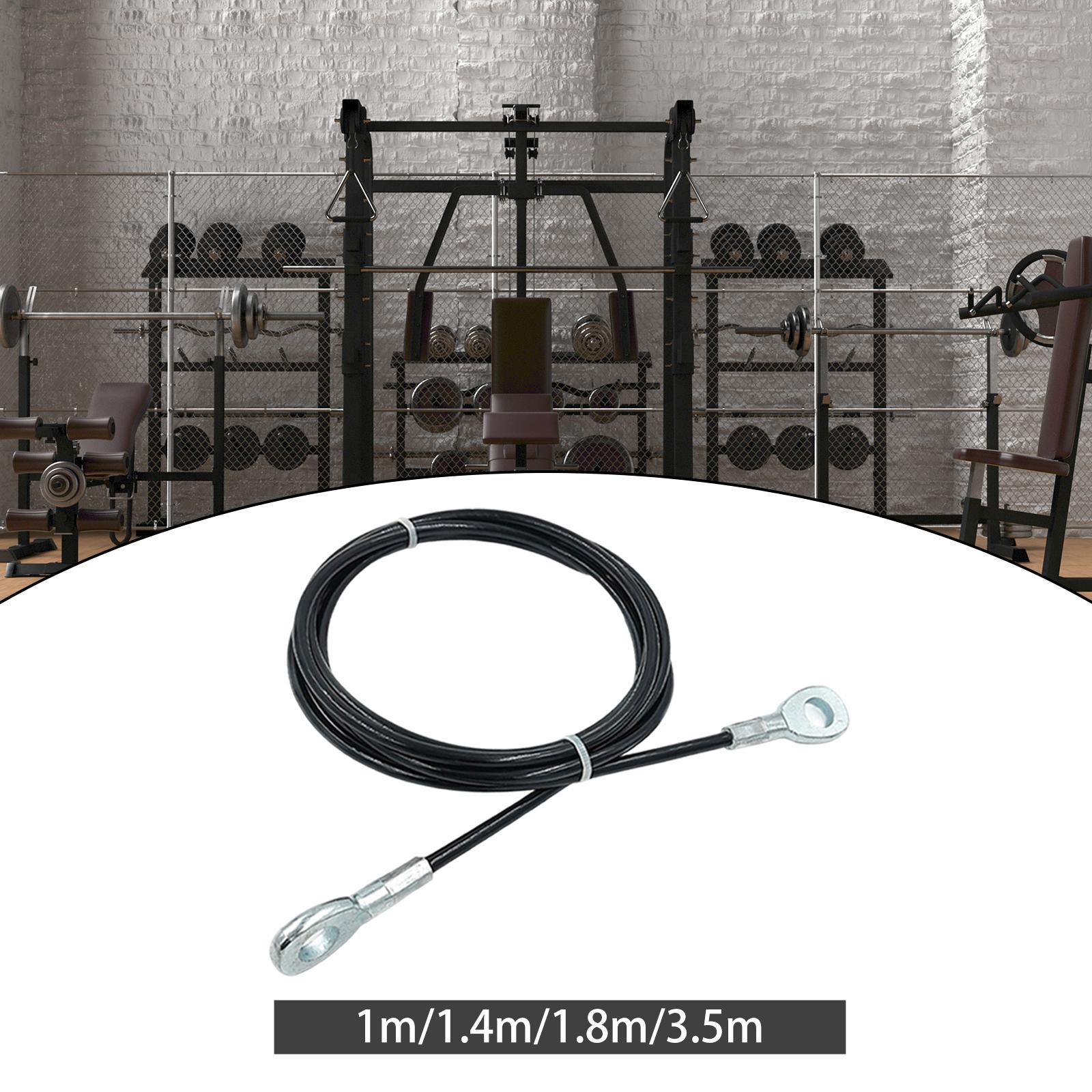 Hemmagym med kabel, 5mm kablar, multifunktionell premiumträningsmaskin, bärbar handledsträning