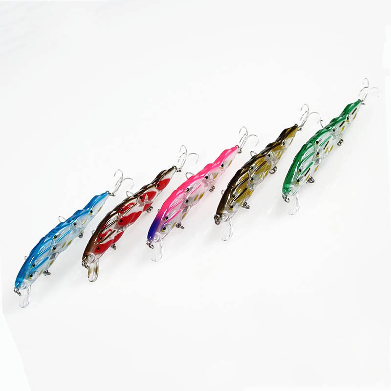 ILURE 1pcs Glass Minnow Fishing Lure Bait 15g 120mm wobbler jerkbait Suspending Pesca Lifelike isca artificial