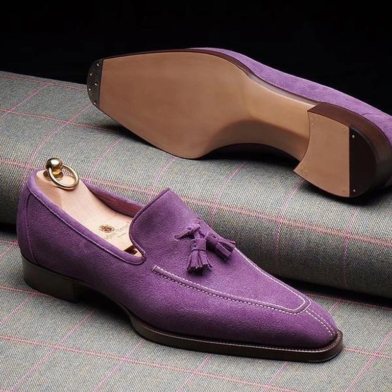 Herenschoenen lage hak franje schoenen nette schoenen brogue schoenen lente enkellaarsjes vintage klassiek mannelijk casual  yk294