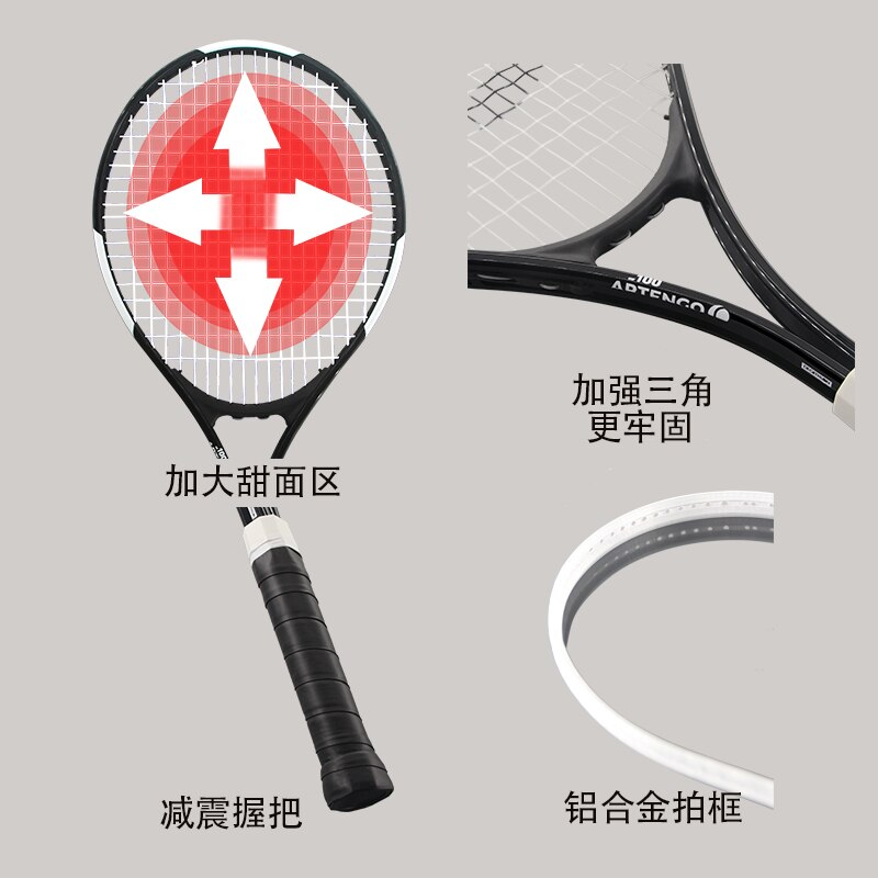 Proffisional Training Tennisracket Volwassen Entertainment Tennisracket Kids Beginners Sport Racchetta Padel Racket BC50QP