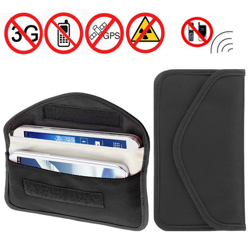 Universal Anti-signal Case Cover RF Signal Blocker Shield Bag Mobile Phone GPS Anti-Radiation Large-size Pouch Anti For iPhone