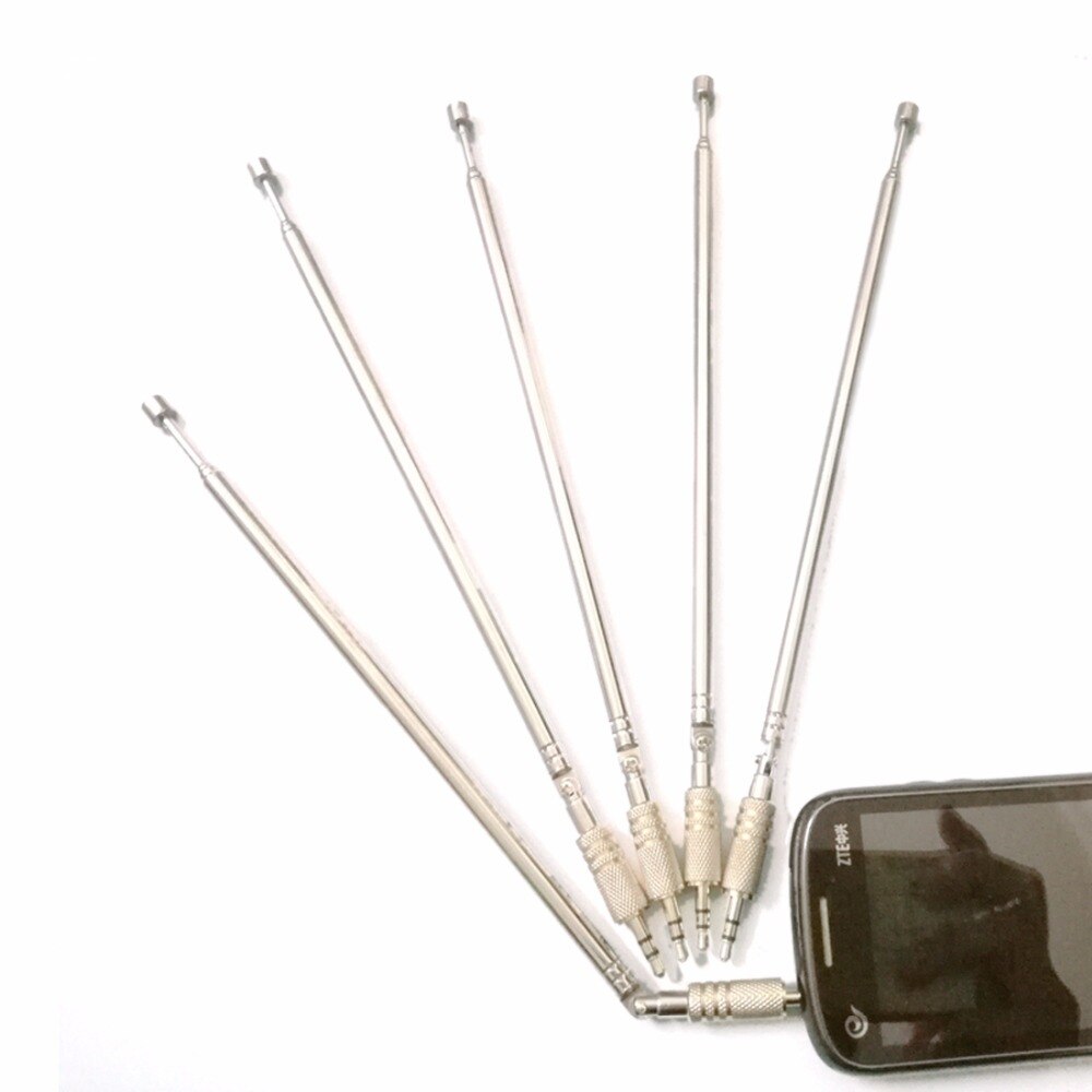 Arrivals FM radio antenna telescopic antenna phone HIFI aerial 650mm long straight type flexible 180 degrees
