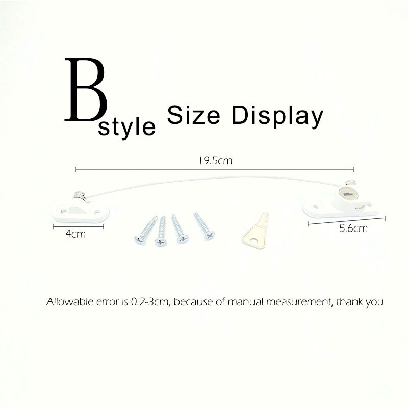 1Pcs Window Stopper Child Window Restrictor Security Lock Kids Prevent Children Falling Window Protection From Children Baby