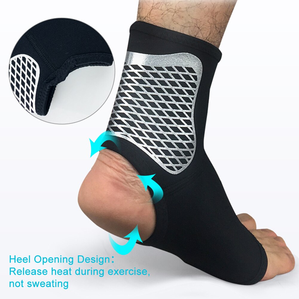 Ankle Support Protect Brace Compression Strap Achille Tendon Brace Sprain Protect Foot Bandage Running Sport Fitness Band