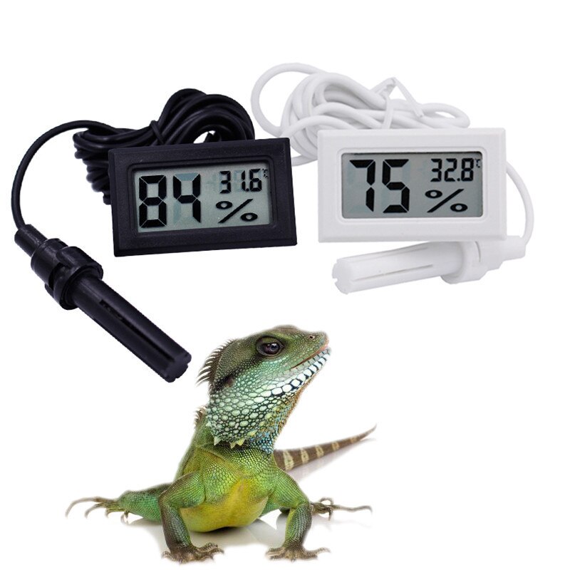 Digital Thermometer Hygrometer Mini LCD Humidity Meter Freezer Fridge Thermometer for -50~70 Coolers Aquarium Chillers