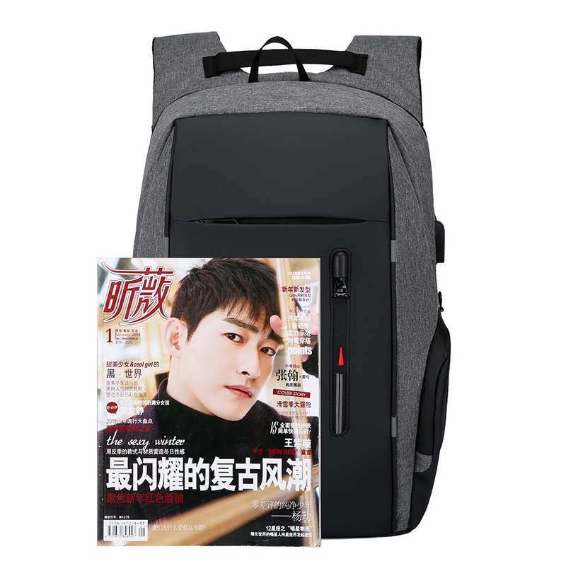 Hommes anti-vol sac à dos USB cahier école voyage sacs étanche affaires 15.6 16 17 pouces sac à dos pour ordinateur portable femmes mochila