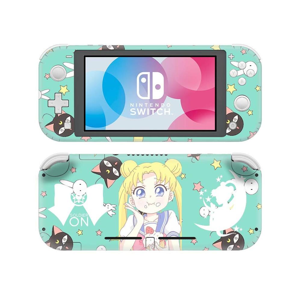 Pegatina protectora para Nintendo Switch Lite, pegatina de piel de Anime Sailor Moon: YSNSL1135