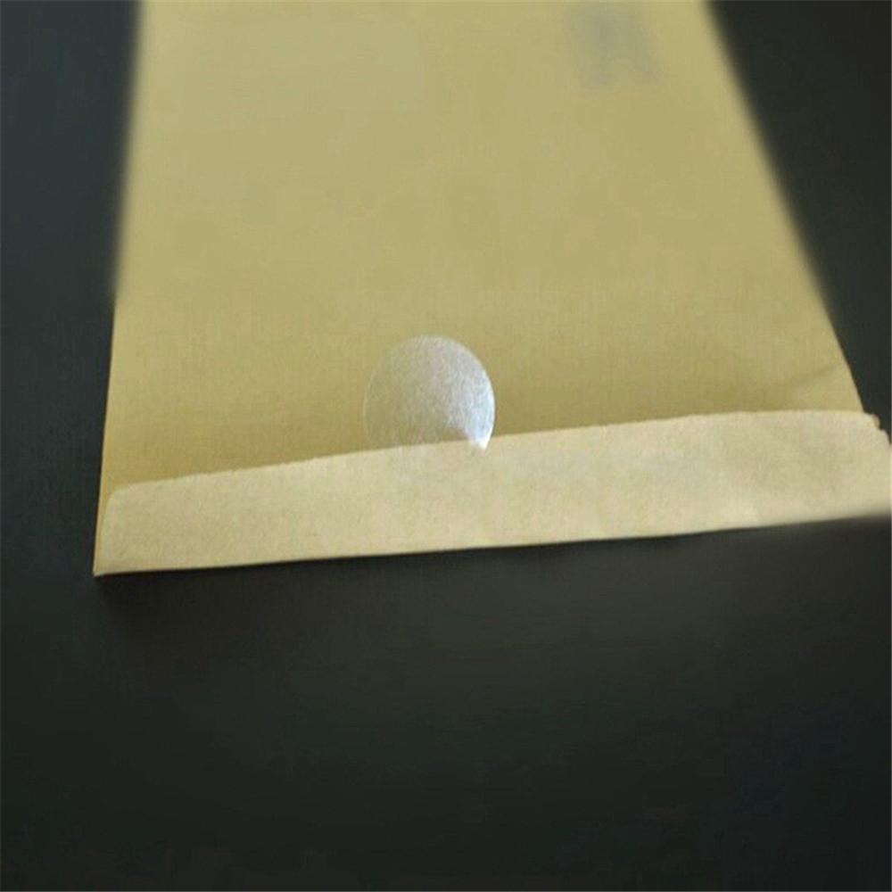 1 Sheet Transparent Gloss Round Dot Sticker DIY Baking Package Self Adhesive Clear Label File Wafer Sealing Tag