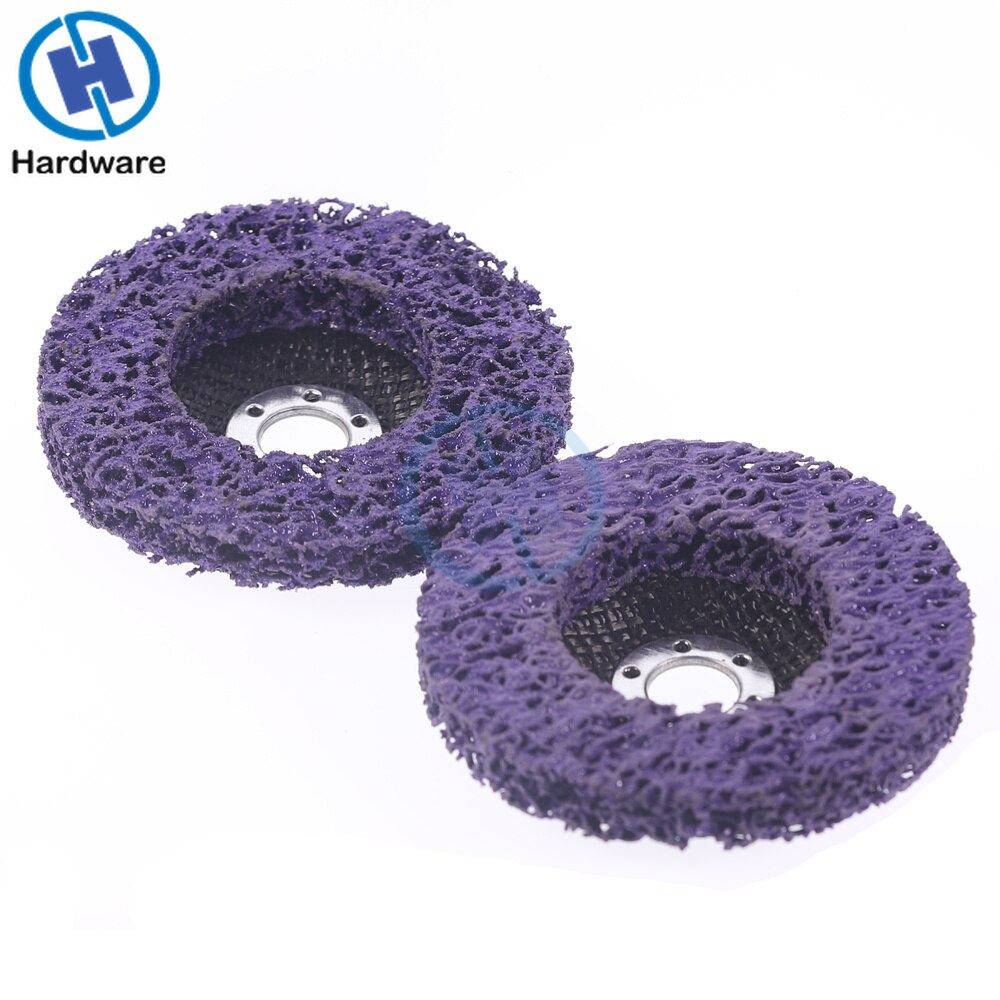 Dischi Rimozione Ruggine 3 Dischi Abrasivi CSD 125 Mm - Per Rimozione Ruggine E Vernice, Viola Smerigliatrice Angolare