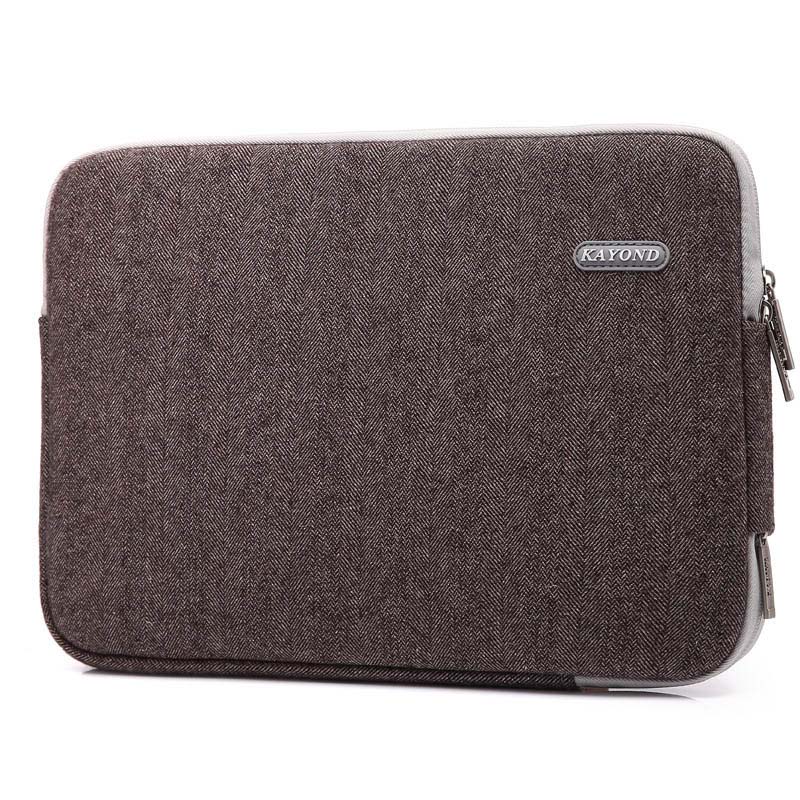 Kayond Laptop Sleeve Case for 11,12,13,14,15",15.6",17 inch Laptop Bags for mac book air 13 case 15.4 12.5 inch laptop sleeve: Khaki / 17-inch