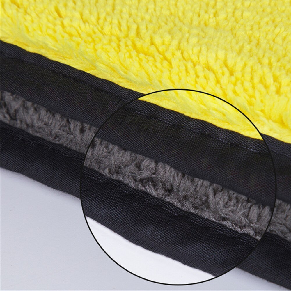 3/5/10PCS 600GSM Car Wash Microfiber Towel Car Cleaning Drying Cloth Paint Care Cloth Detailing Car Wash Towel Cleaning Tools