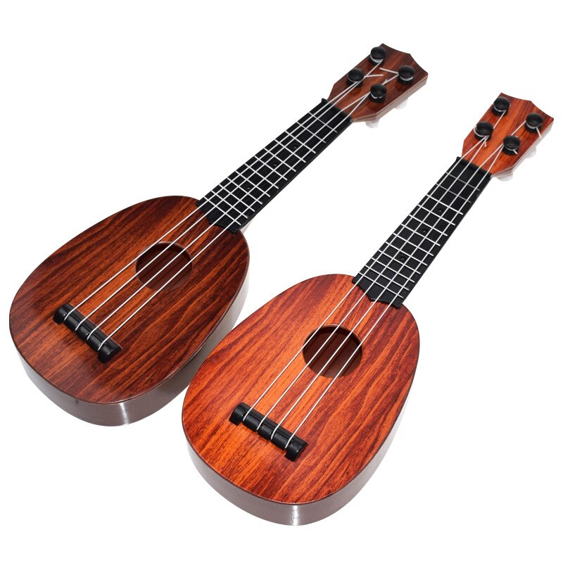 44 centimetri mini ukulele Simulazione Chitarra per Bambini Giocattoli Classici Imparare la Musica per Bambini Giochi di imitazione di Musica Gioco di Interesse di Sviluppo