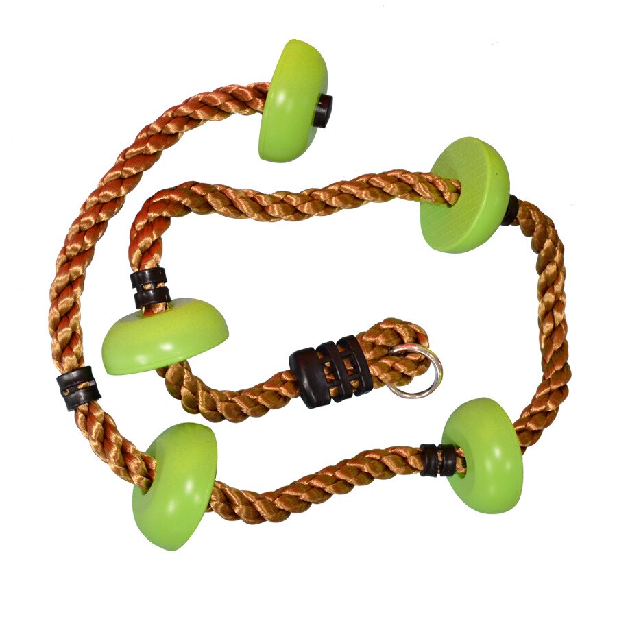 Kinderen Buitensporten Kleuterschool Klimmen Speelgoed Disc Klimmen Touw Grappig Klimmen Touw Swing Disc Klimmen Apparatuur Speelgoed: green